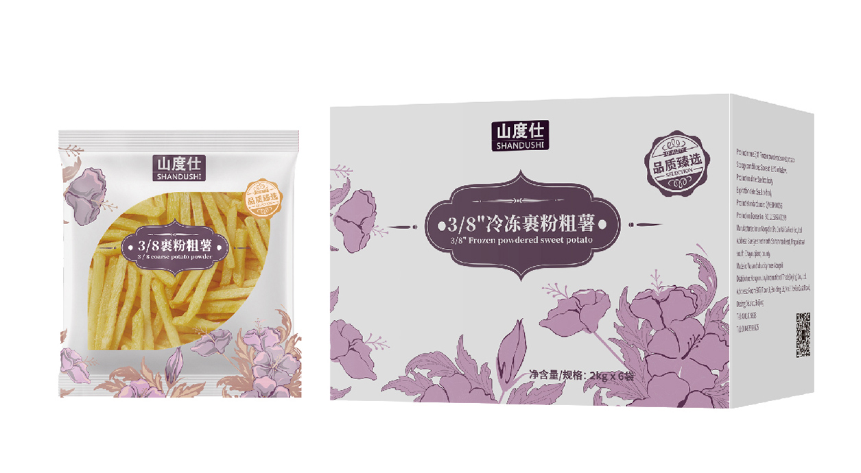 山度仕3/8''冷冻薯条